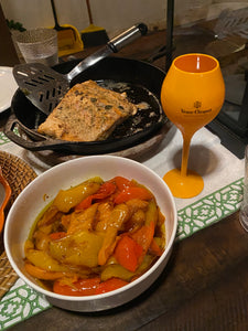 Lime Orange Pepper Flaky Citrusy Salmon