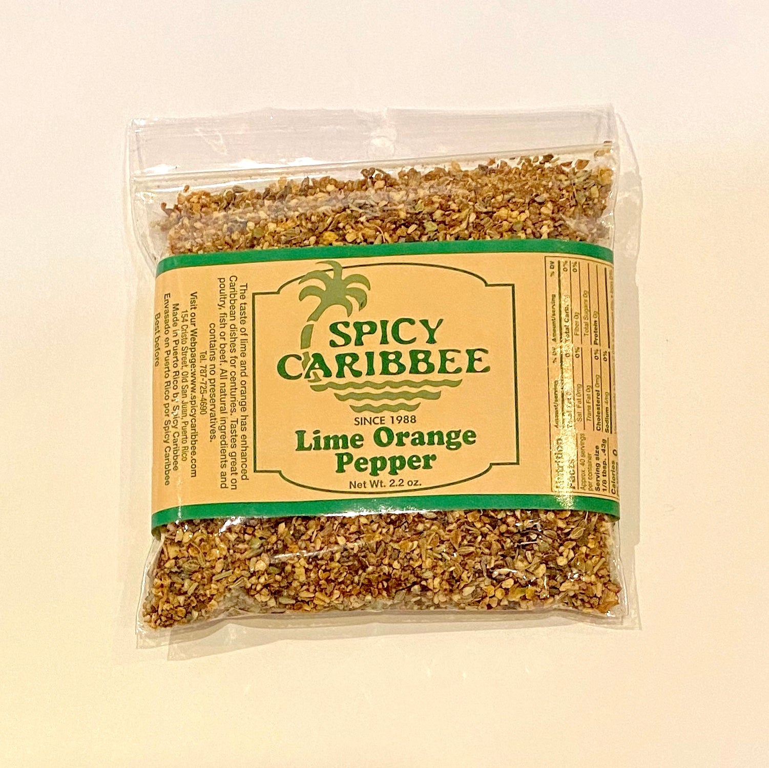 Lime Orange Pepper – Spicy Caribbee